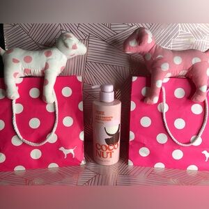 NEW PINK Victoria's Secret Coconut Body Lotion